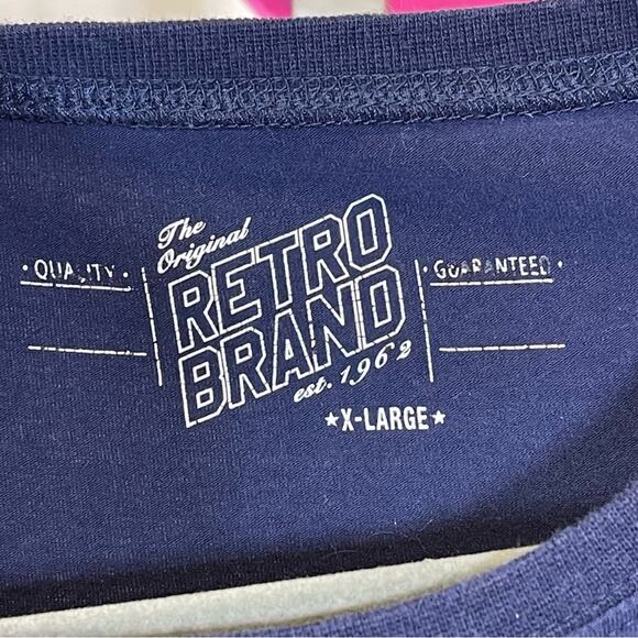 Retro Brand, Carolina Tar Heels. Glitzy Long Sleeve Shirt. Size XL. - Picture 4 of 7